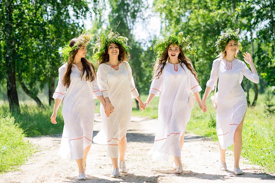 Slavic girls in Xian