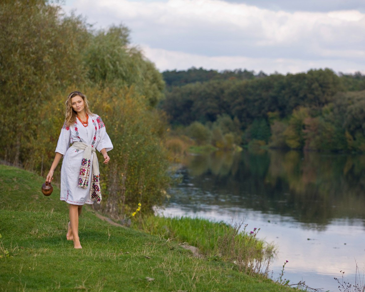 Nude girl Slavic women in Xian